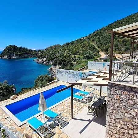 Amousso Beach Villas Marantochori ภายนอก รูปภาพ