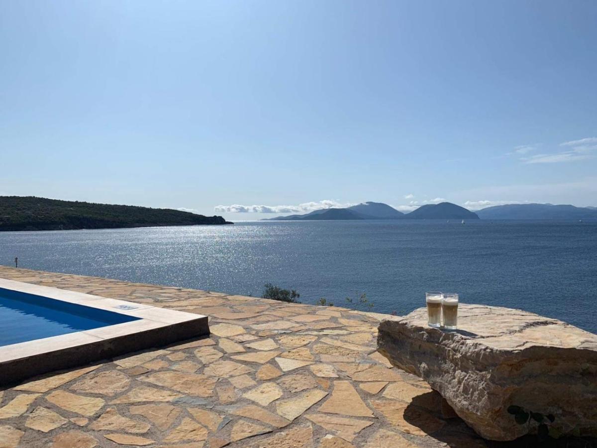 Amousso Beach Villas Marantochori ภายนอก รูปภาพ