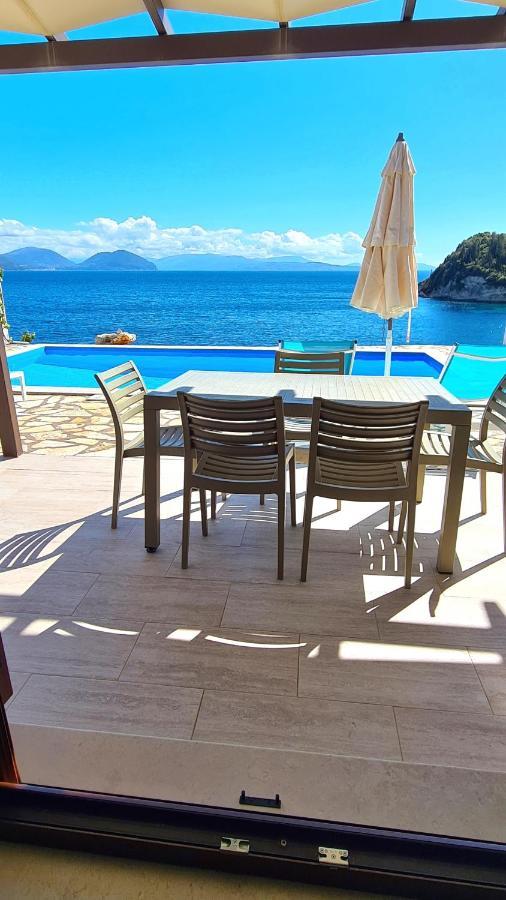 Amousso Beach Villas Marantochori ภายนอก รูปภาพ
